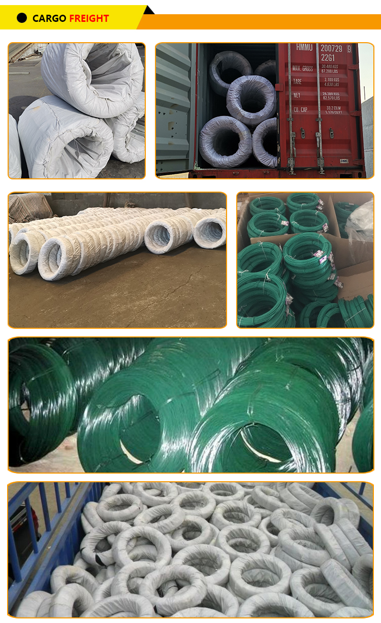 Factory hot sale PVC Coated galvanized Iron binding Wire