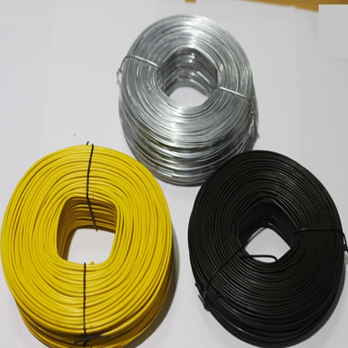 Small winding machine coil PVCcoated iron tie wire for supermarket