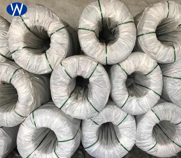 PVC coated green wire