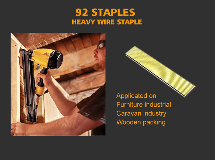 Industrial Staple Wire Bands for Making 92 Staples