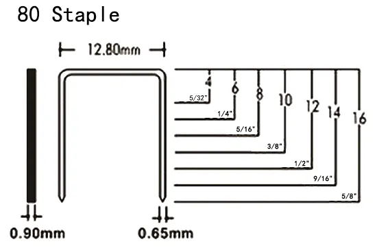 80 series stainless staples 80 series stainless staples