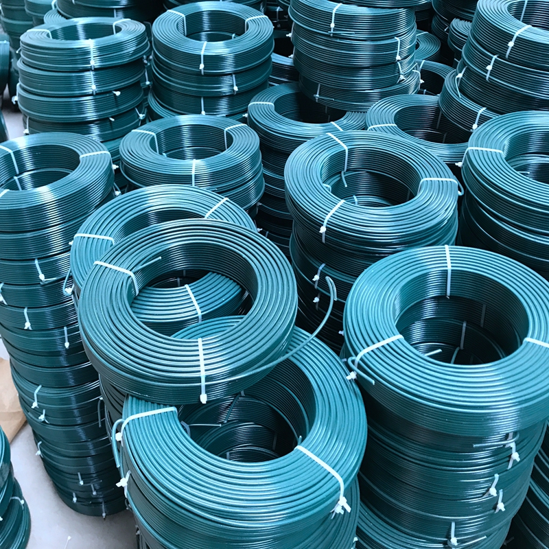 Colorful PVC coated small coil roll wire for binding tying wire